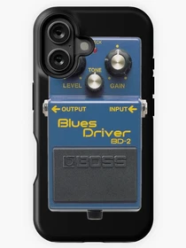 Boss Blues Driver BD-2 Overdrive Guitar Pedal For iPhone & Samsung Tough Case