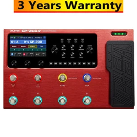 VALETON Red GP200 Multiple Effects Processor IR Simulation Effects Pedal FX Loop