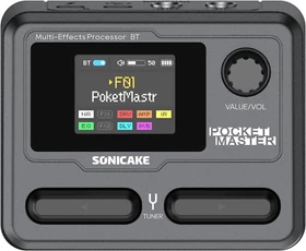 SONICAKE EFFECTS GUITAR PEDALS Pocket Master 100+ Guitar/Bass/Acoustic Effects