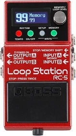 BOSS Effects Pedal Guitar Looper  RC-5 Loop Station BOSS AC adapter PSA-100S2