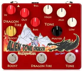 642461493511 ANALOG ALIEN Tone Dragon Boost Guitar Effect