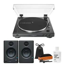 AT-LP60XBT-BK AUDIO TECHNICA Bluetooth Turntable Monitors Kit