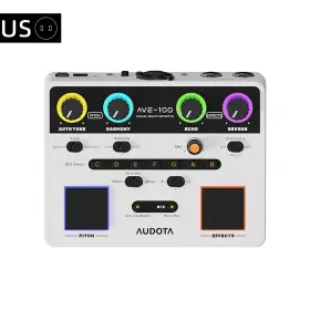 M03746US AUDOTA Vocal Processor Effects Harmony Reverb Delay