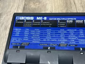 ME-8 BOSS Guitar Effects Distortion #2