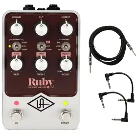 Ruby BRISKDROP Audio Uafx Top Boost Amplifier Pedal