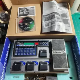691991200281 DIGITECH Guitar Multifx Pedal Box Manual Fender