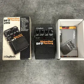 DF-7 DIGITECH Distortion Stomp Box Fx Pedal Nos