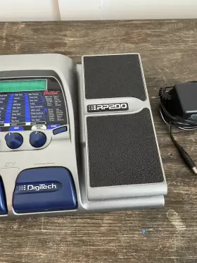RP-200 DIGITECH Electric Guitar Effects Floor Pedal Ac Manual #3