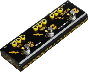 445030117107 DONNER Third Effect Pedal Triple Threat Analog