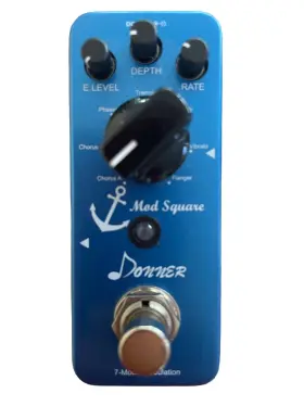EC964 DONNER Mod Square Modulation Effects Guitar Pedal
