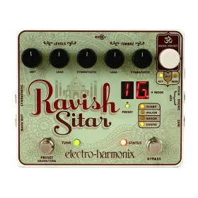 Ravish ELECTRO-HARMONIX Sitar Emulator Pedal Selectable Decay