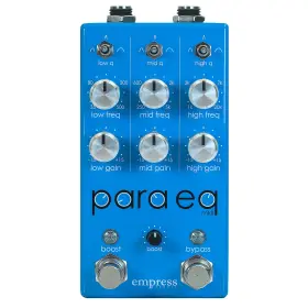 Peqb EMPRESS Bass Paraeq Eq Boost Effects Pedal