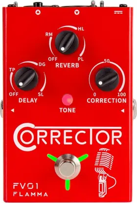 FV01 FLAMMA Vocal Effects Processor Pitch Correction