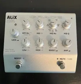 Alix GRACE DESIGN Acoustic Preamp Eq Di Boost Pedal