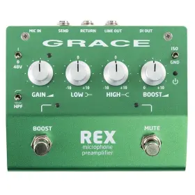 823821305105 GRACE DESIGN Rex Microphone Preamp Pedal Boost