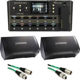 HEADRUSHCABBN2 HEADRUSH Prime Guitar Effect Amp Modeler Vocal