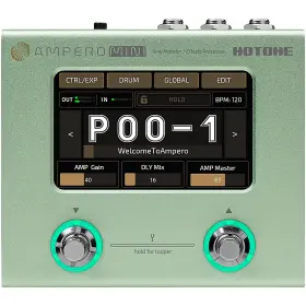 001100010 HOTONE EFFECTS Ampero Minimodeler Processor Matcha