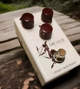 9520-039 J-ROCKETT Archer Clean Boost Guitar Effects Pedal #2