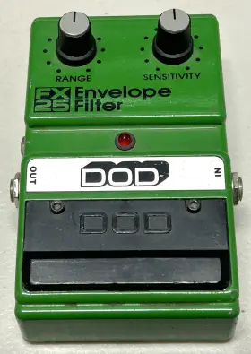 FX-25 JHS Dod Auto Wah Effects Pedal Box Paper