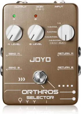 JF-24 JOYO Orthros Line Selector Guitar Pedal Effect Loops