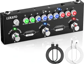 445033055093 LEKATO Effects Guitar Pedal Ir Loading Delay Di
