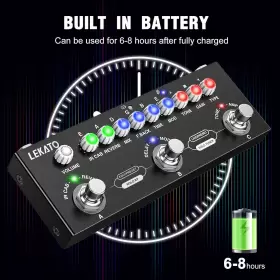 691045747878 LEKATO Effects Guitar Pedal Ir Loading Delay Amp #3
