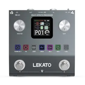 ME-01 LEKATO Effect Guitar Pedal Processor Rechargeable Mini