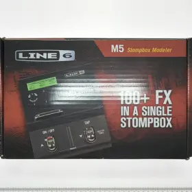59-00-0077 LINE 6 Stompbox Modeler Digital Effects Pedal Bass