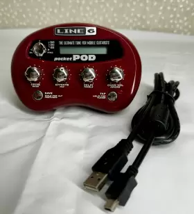 99-075-0105 LINE 6 Pocket Flanger Guitar Effect Pedal