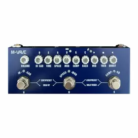 AFB3958976442428OO M-VAVE Bass Effects Pedal Tuner Delay