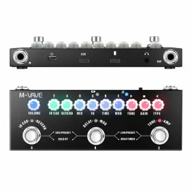 KLK1701023312702KS M-VAVE Electric Guitar Effects Pedal Ir