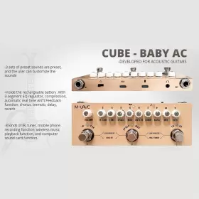 ZKD0580176886484PZ M-VAVE Acoustic Guitar Effects Pedal Ir
