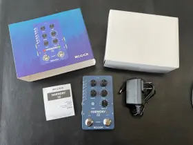 HARMONYX2 MOOER Harmony Dual Footswitch Effects Pedal Box Pwr