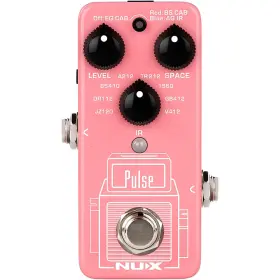 USED005001 NUX Pulse Mini Ir Loader Pedal Guitar Bass Pnk Rf