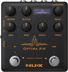 885947103843 NUX Optima Air Dual Switch Acoustic Guitar Ir