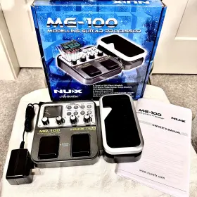 ME-100 NUX Guitar Effects Pedal Box Great