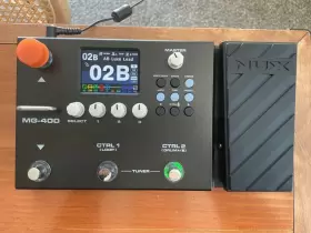MG-400 NUX Effects Pedal Dual Dsp Fx Processor Guitar Bass #2