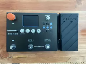 MG-400 NUX Effects Pedal Dual Dsp Fx Processor Guitar Bass