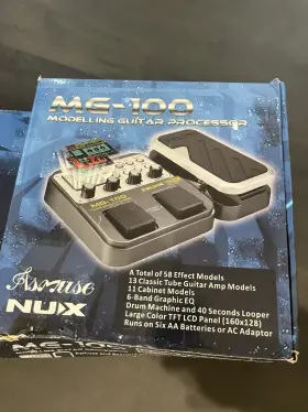 MG100 NUX Guitar Effects Pedal Processor #3