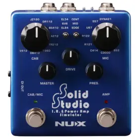 NSS5 NUX Solid Studio Ir Powersimulator Effects Pedal Power