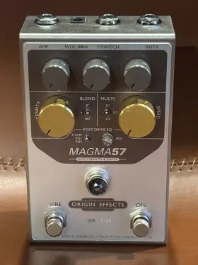 MAGMA57 ORIGIN EFFECTS Drive Pitch Modulation Pedal Amp