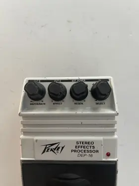DEP-16 PEAVEY Stereo Processor Guitar Effect Pedal #2