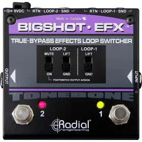 R800-7214 RADIAL ENGINEERING Big Shot Effects Loop Switcher