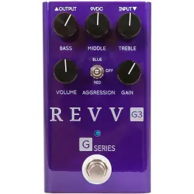 G3-V2 REVV Preamp Distortion Effects Pedal