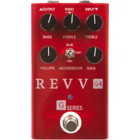 G4-V2 REVV Preamp Distortion Effects Pedal
