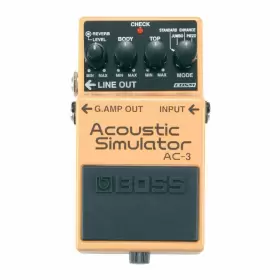 AC-3 ROLAND Boss Simulation Outputs Acoustic Simulator Pedal