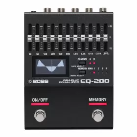 EQ-200 ROLAND Boss Dual Eqs Visual Display Control Equalizer