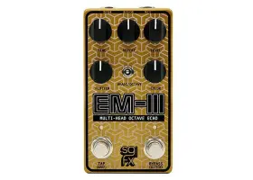 758358618162 SOLIDGOLD Fx Em Head Octave Echo Effects Pedal