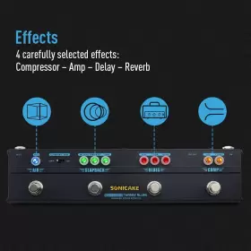 4334188750 SONICAKE Guitar Effect Pedal Compressor Delay #3