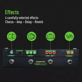 689790934155 SONICAKE Guitar Effect Pedal Delay Reverb #3